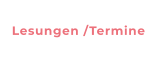 Lesungen /Termine